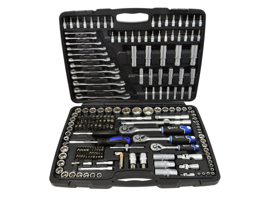 Set profesional de 216 chei universale, GEKO G10158