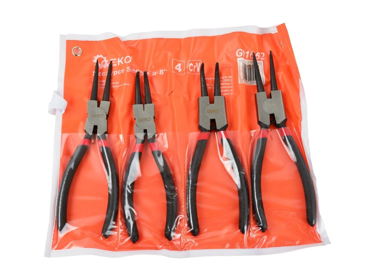 Set 4 clesti pentru sigurante 200mm/8", Geko G01662