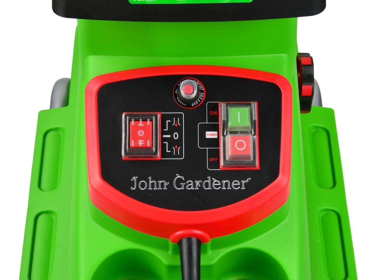 Tocator/ concasor electric pentru gradina, John Gardener, 2800W, 60L, G81078