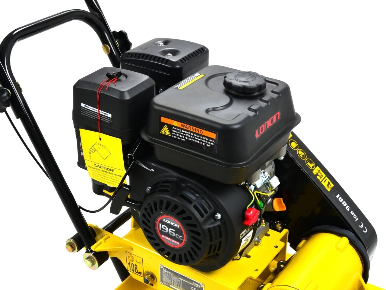 Compactor plat CNP80/76kg, motor Loncin OHV, GEKO G80201