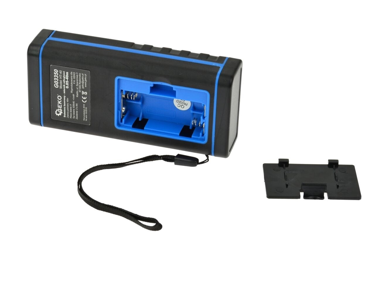 Dispozitiv de masurare a distantei cu laser 0.05-40m, Geko G03350