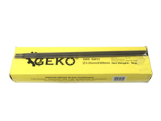 Electrozi de sudura AWS E6013, 3.25mmx350mm rutil-celuloza, GEKO G74201