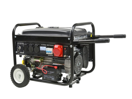 Generator electric, 7.0KM,  230V / 400V / 12V, 4000 rpm, 210 cm3, Keltin K00254