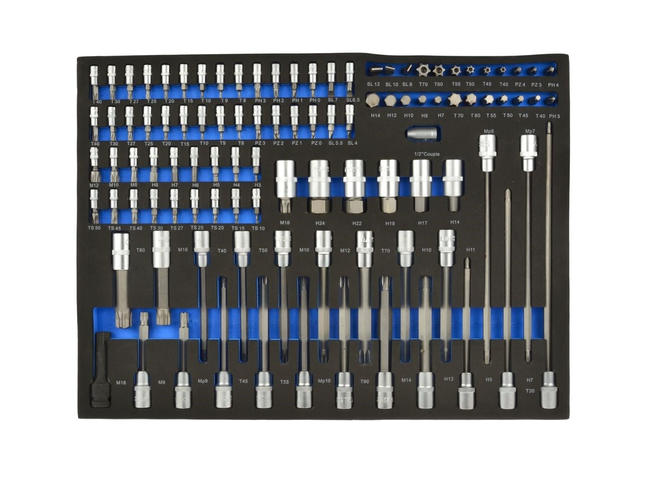 Set chei torx si 102 de biti, Geko, G10833B