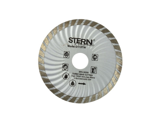 Disc pentru beton 115mm turbo tip S, Geko, G00293