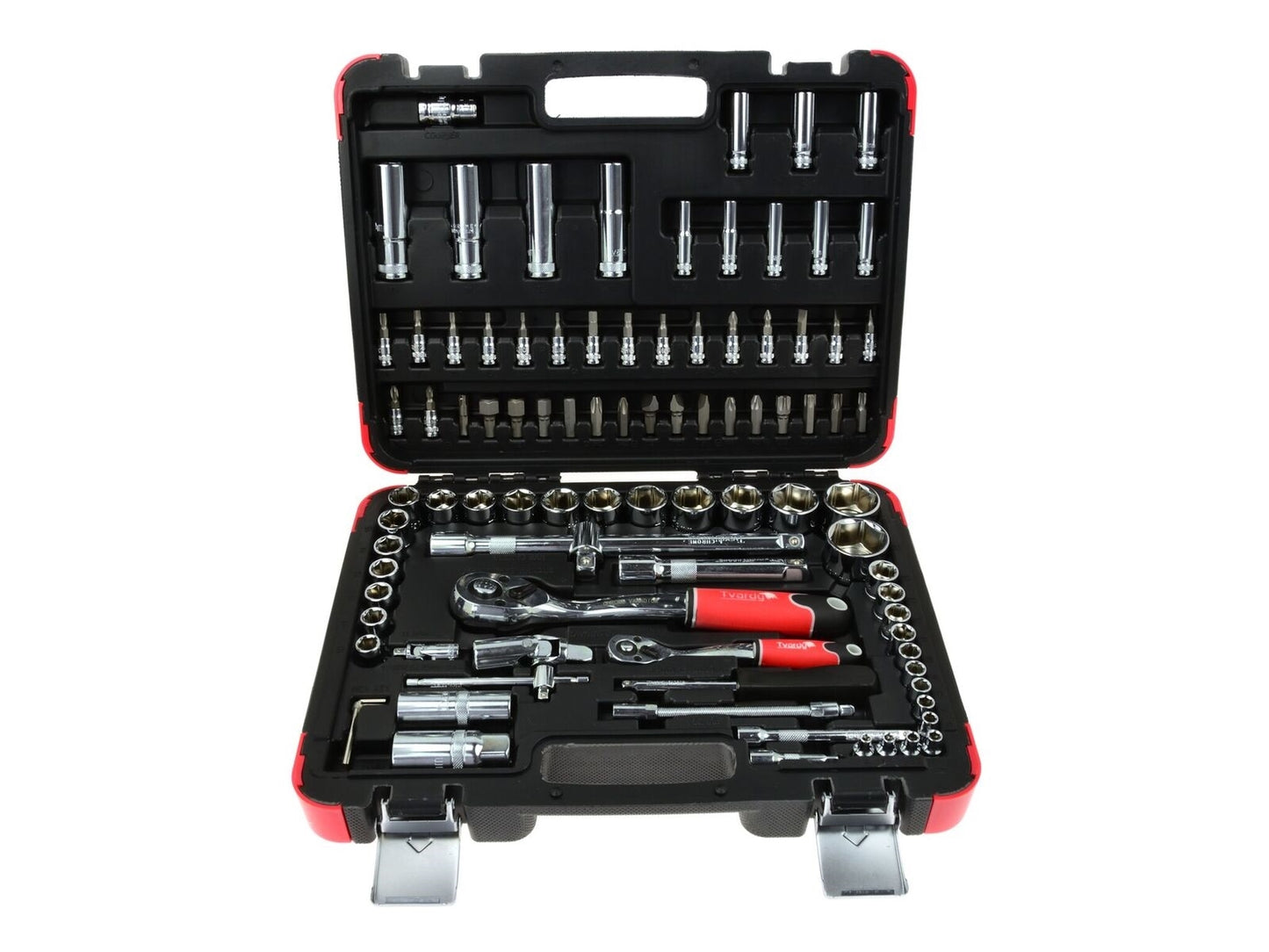 Set de chei profilate profesionale 94 piese 1/4" 1/2 ", Tvardy T00101