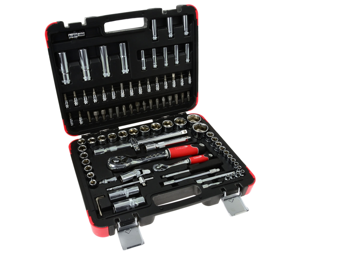 Set de chei profilate profesionale 94 piese 1/4" 1/2 ", Tvardy T00101