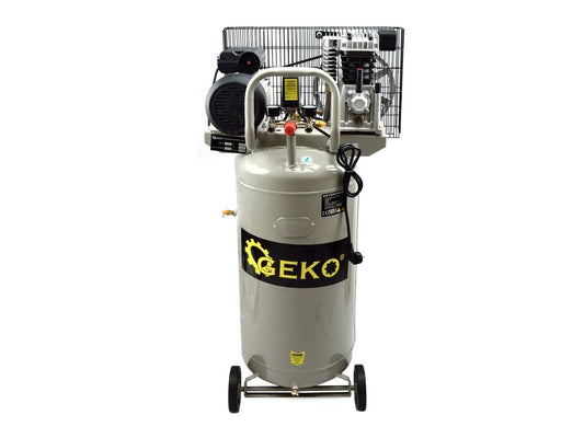 Compresor 100L vertical, 2cp, 390l/min, 8bar, GEKO G80304