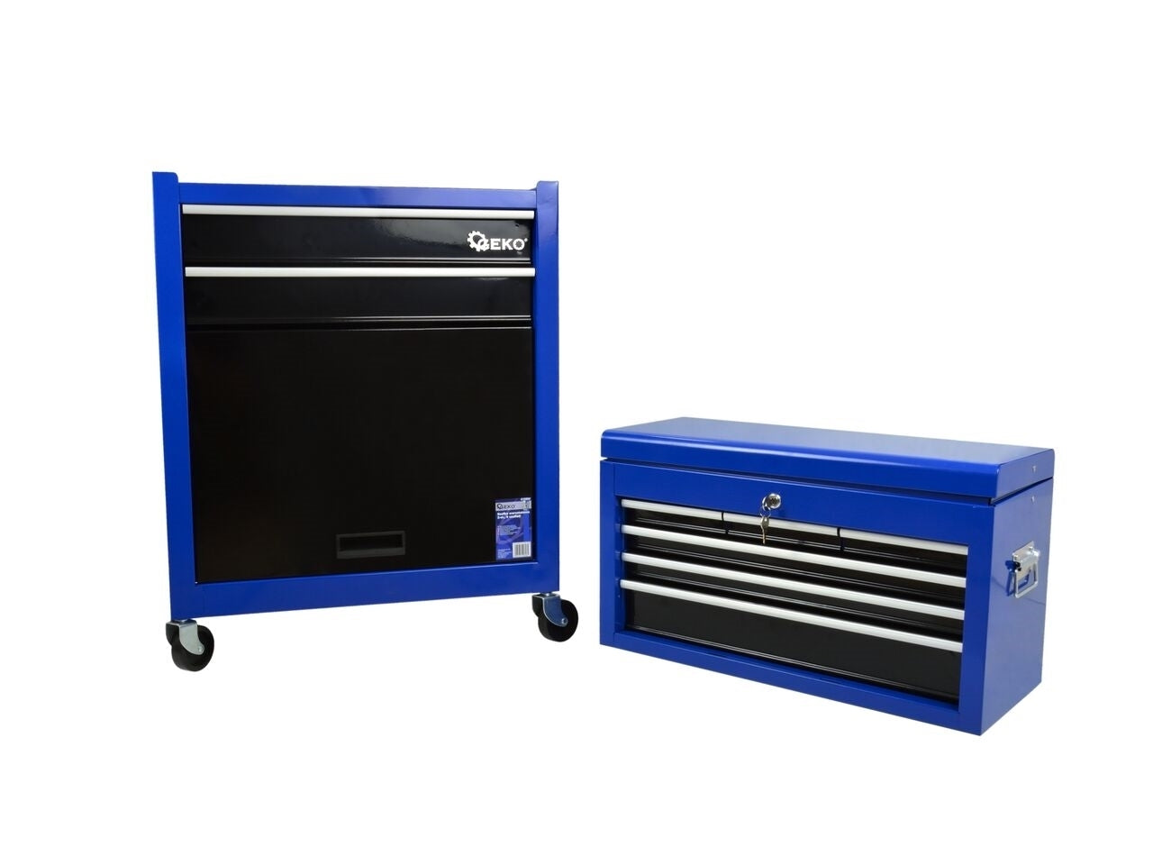 Dulap pentru unelte organizator cu 2 elemente, 9 sertare, Geko G10800