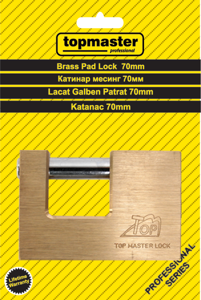 Lacat bronz 70mm, Topmaster 500301