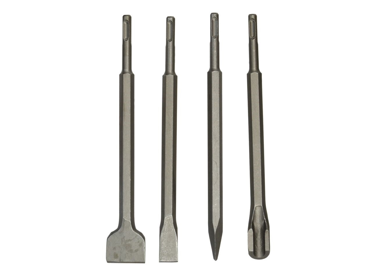 Set 4 sfredele pentru lemn SDS PLUS 14-250mm, GEKO G40011