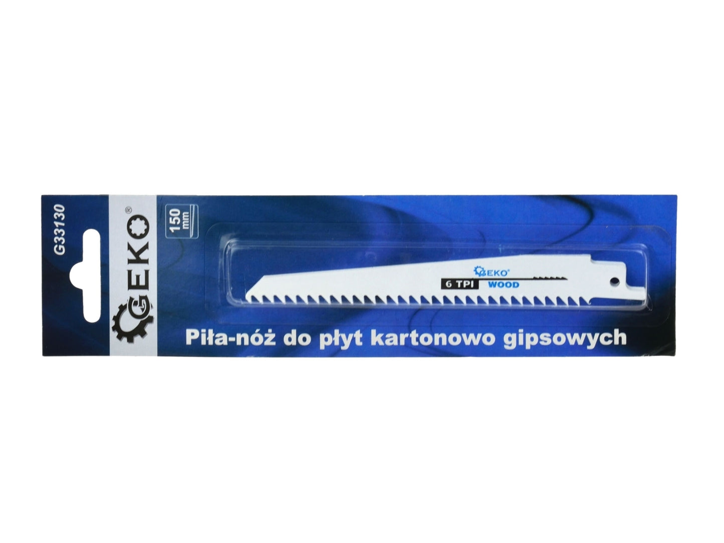 Set 5 lame pentru fierastrau 150mm 6TPI, Geko G33130