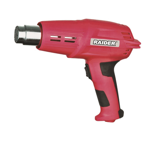 Pistol de aer cald 2000W cu 2 trepte de caldura RD-HG17, Raider 074306