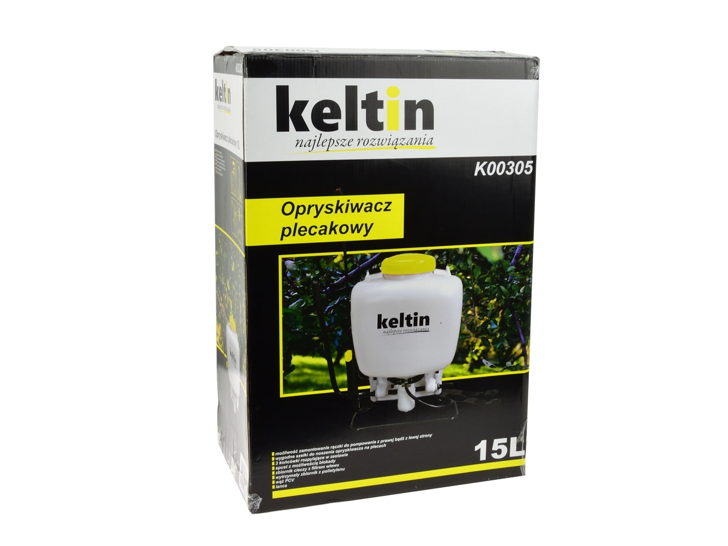 Pulverizator manual Keltin, 15L, K00305