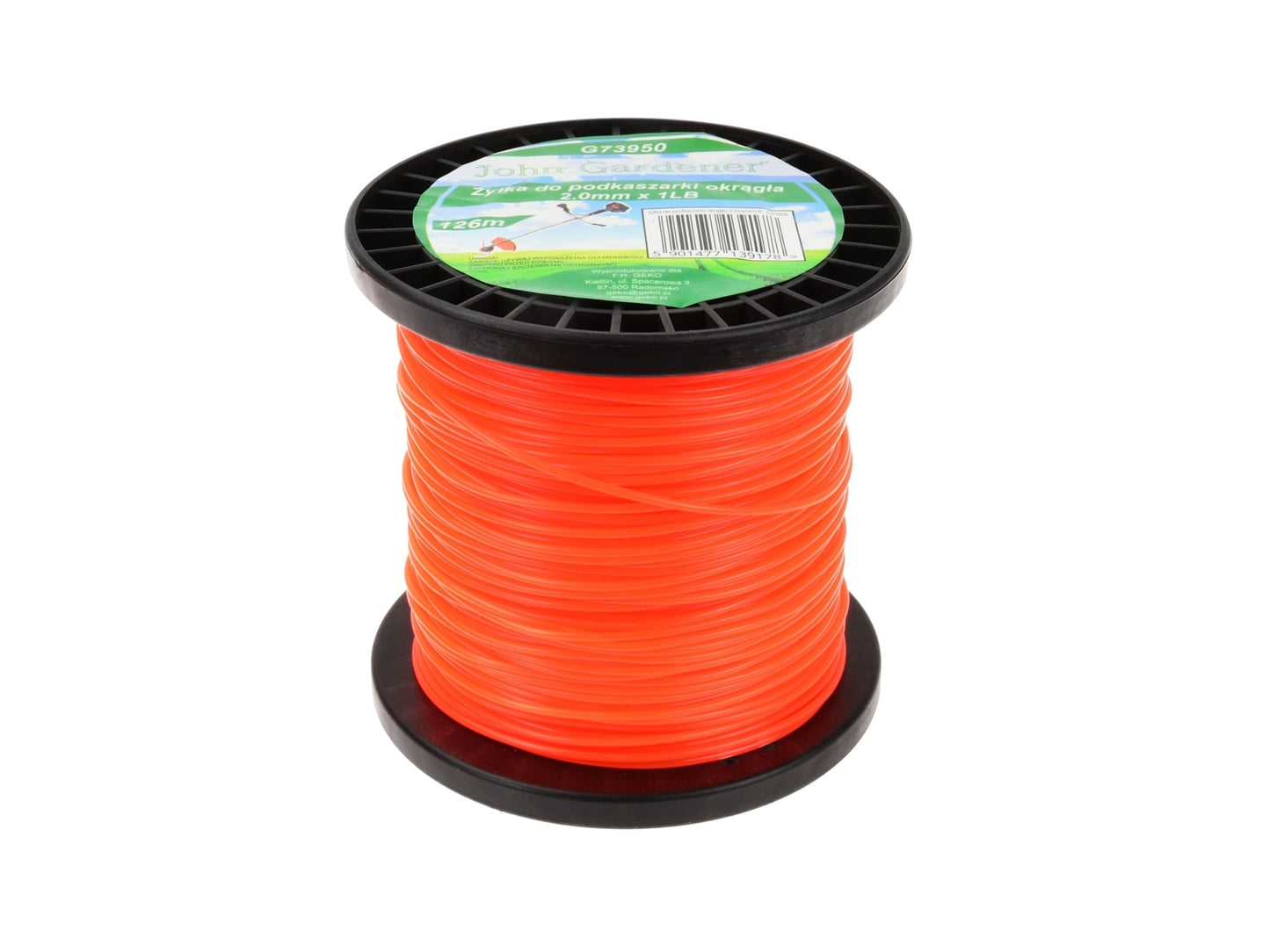 Coarda taiere pentru masini de tuns iarba, rotunda, 2mmx126m, GEKO G73950