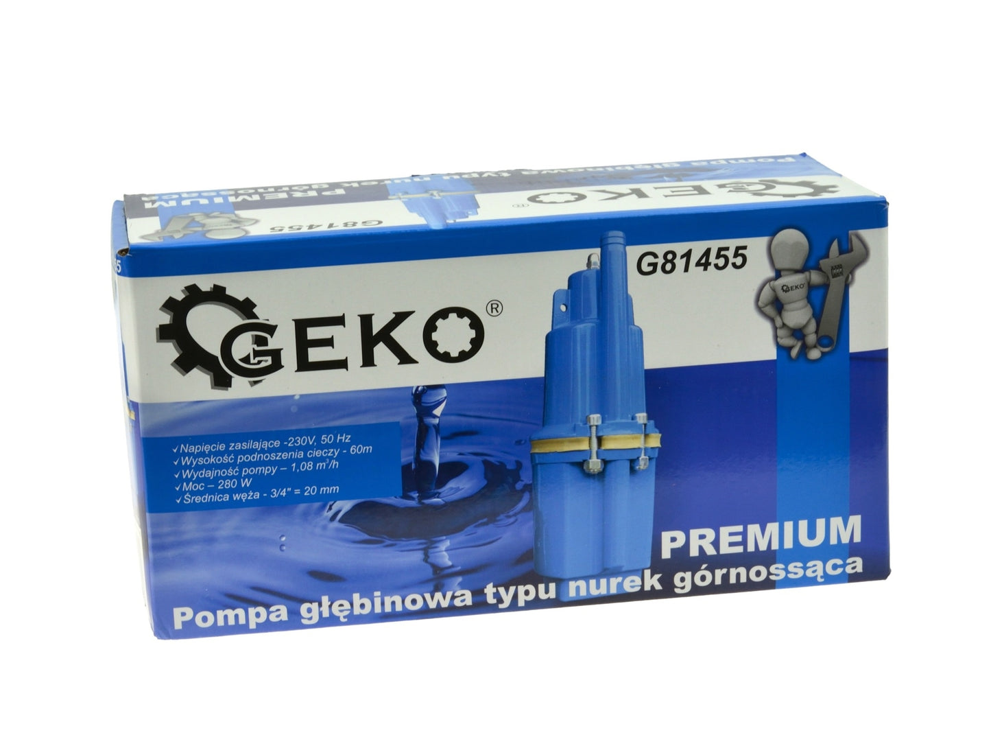 Pompa submersibila GEKO PREMIUM, G81455