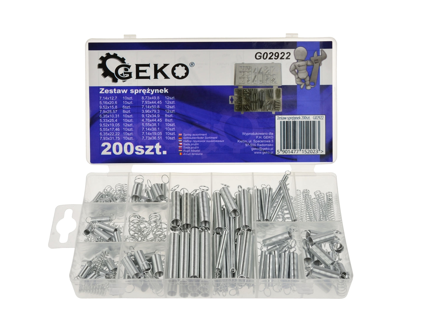 Set de arcuri 200 bucati, GEKO G02922