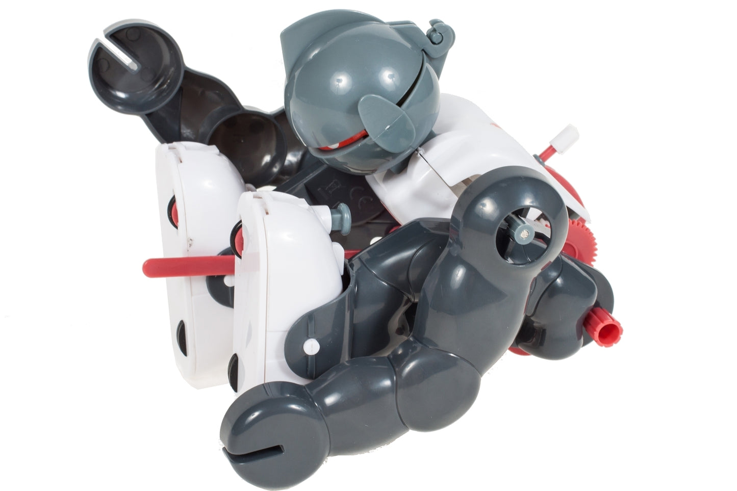 Robot mecanic de jucarie ce se rostogoleste 25cm, Malplay 104246