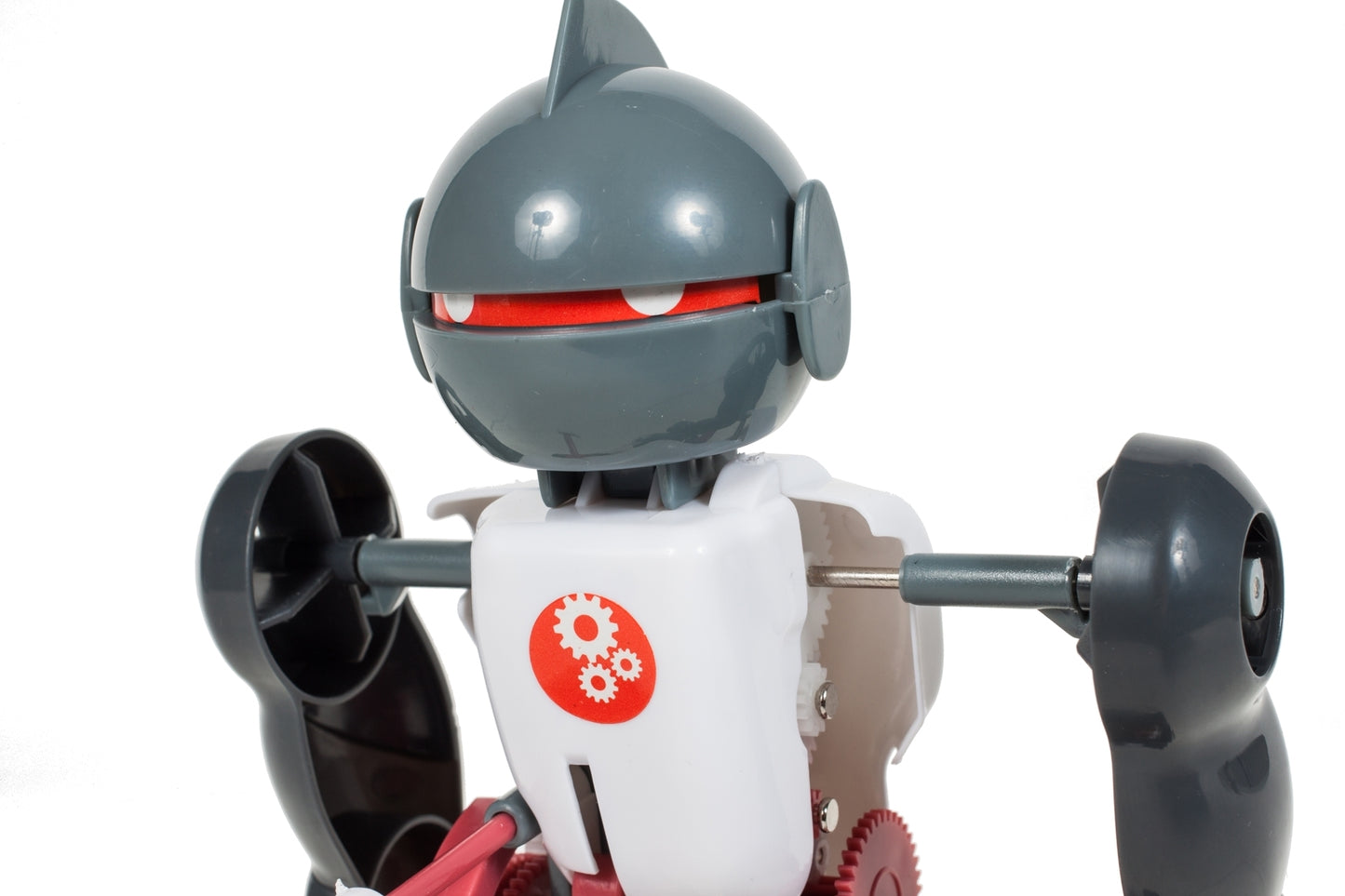 Robot mecanic de jucarie ce se rostogoleste 25cm, Malplay 104246