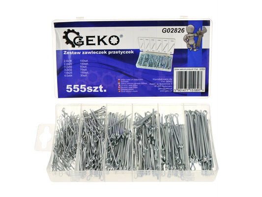 Set universal de pini 555 bucati, GEKO  G02826