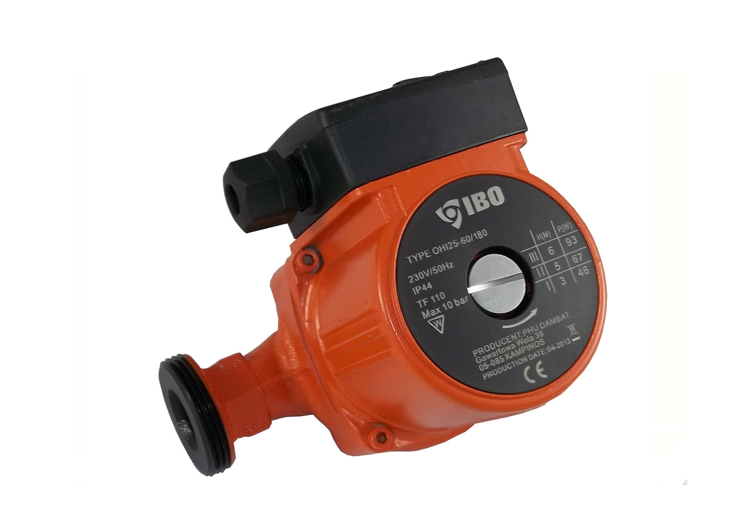 Pompa de recirculare OHI 25-80/180 160l/min 270W, Ibo Dambat IB030011