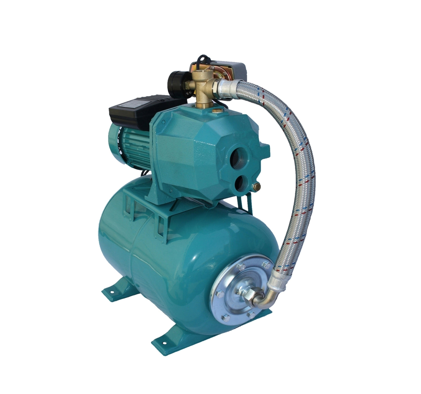 Hidrofor de mare adancime 23m cu ejector Omnigena DP355/24, rezervor 24 litri, 0.75 kW + set 4 stuturi filetate, OM5003/24+S