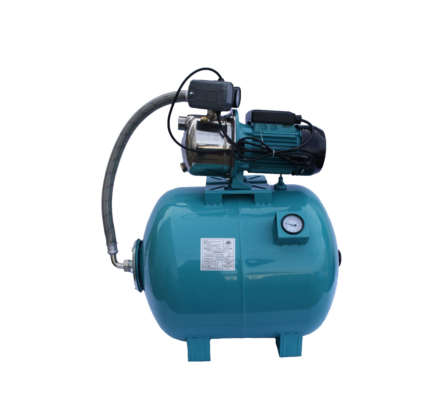 Hidrofor APC JY 1000/80 rezervor 80 litri cu manometru, 1.5Kw, 03020202/80M