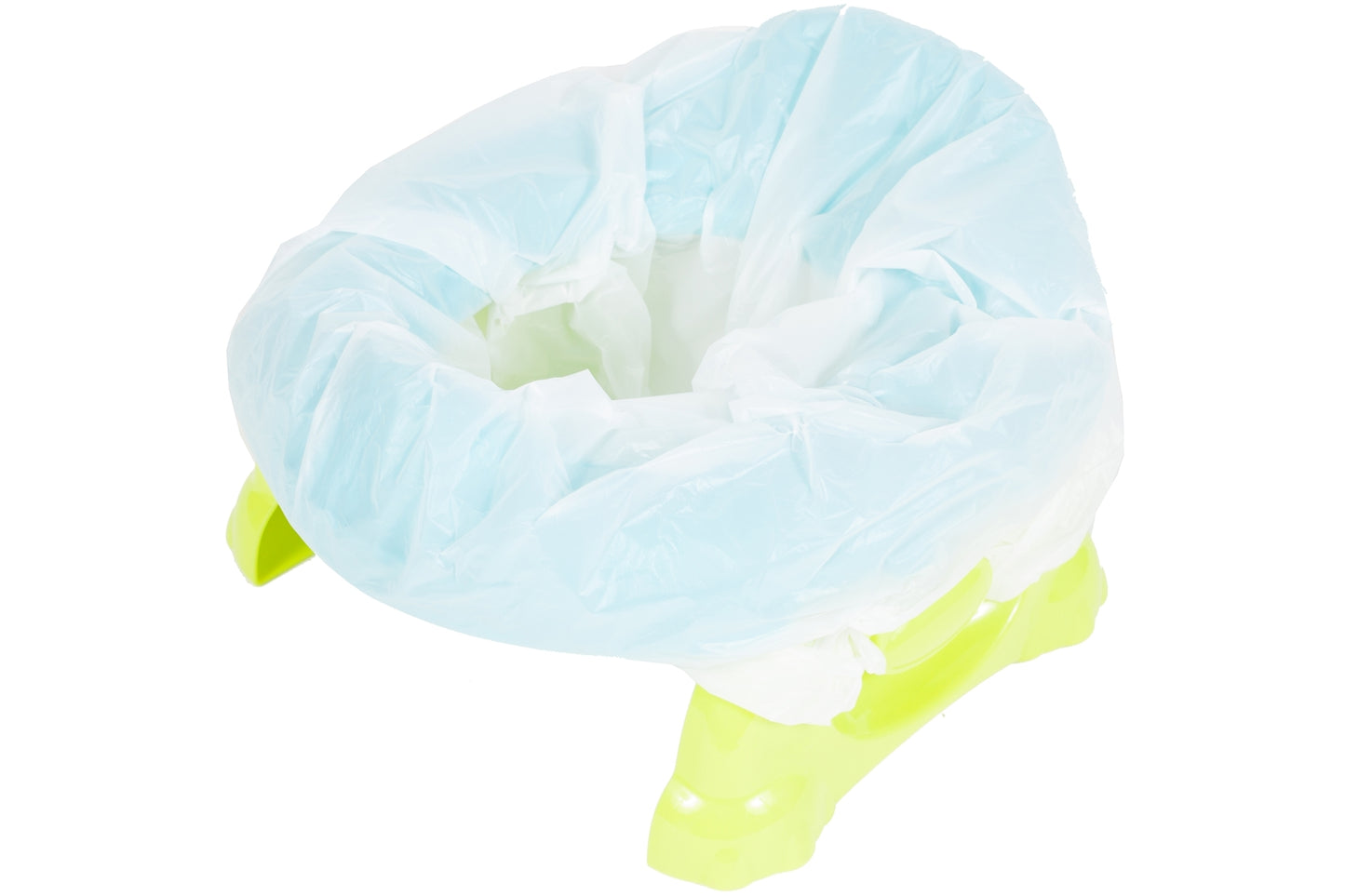 Olita de calatorie pentru copii, Travel Potty + 4 pungute de unica folosinta, Malplay