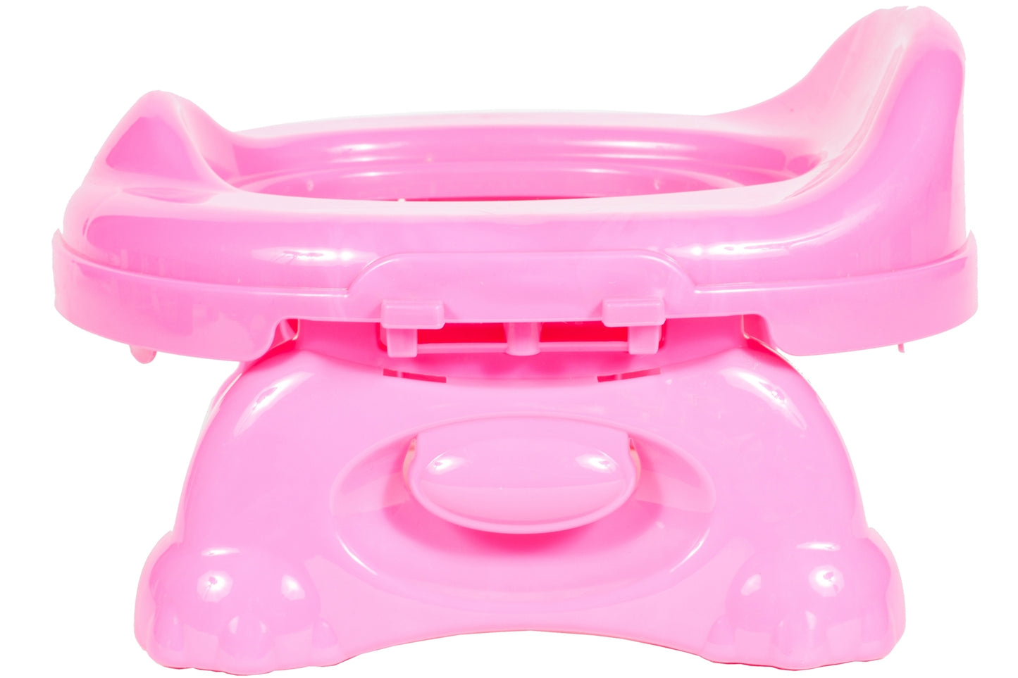 Olita pentru copii Travel Potty + 4 pungute de unica folosinta, culoare roz, Malplay