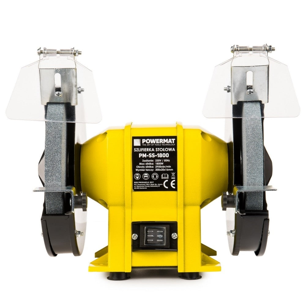 Polizor de banc 200mm 1800W, Powermat PM-SS-1800
