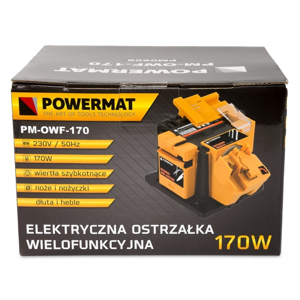 Masina de ascutit mutifunctionala 3 in 1, Powermat PM-OWF-170