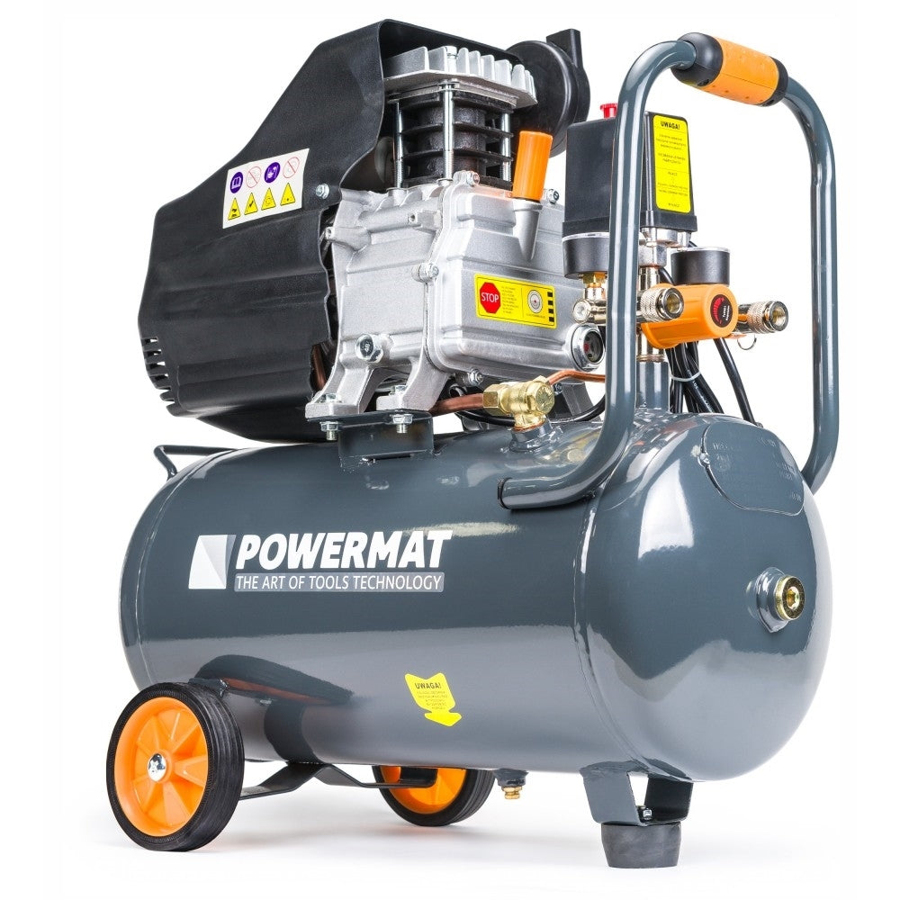 Compresor de aer 24L 1.85kW, Powermat PM-KO-24T