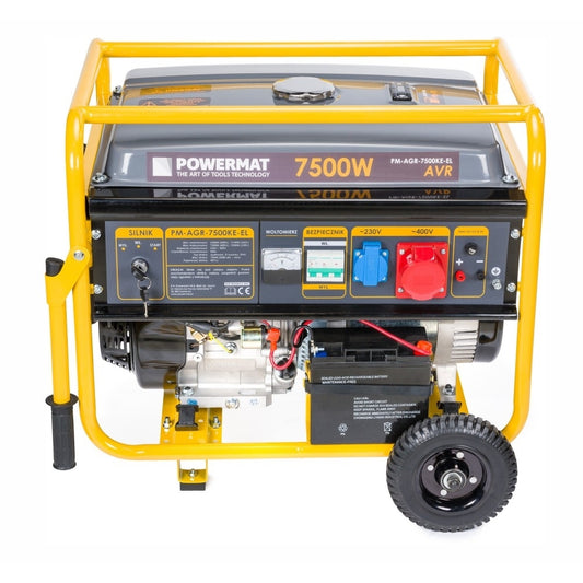 Generator de energie 7500W, Powermat PM-AGR-7500KE-EL