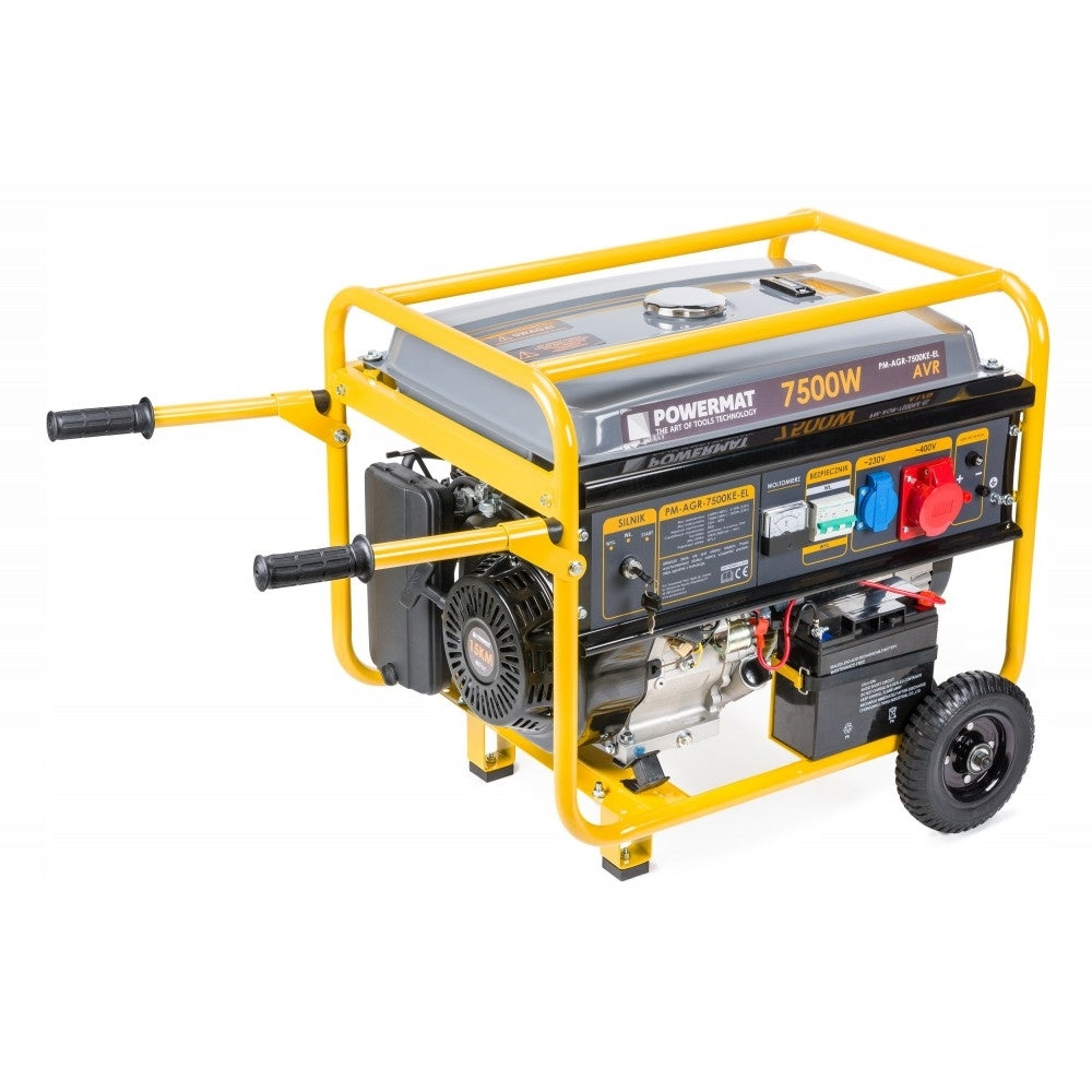 Generator de energie 7500W, Powermat PM-AGR-7500KE-EL