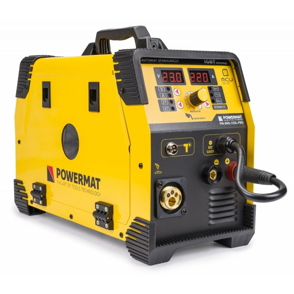 Invertor migomat MIG/MAG/TIG/MMA 220A, Powermat PM-IMG-220L-PRO