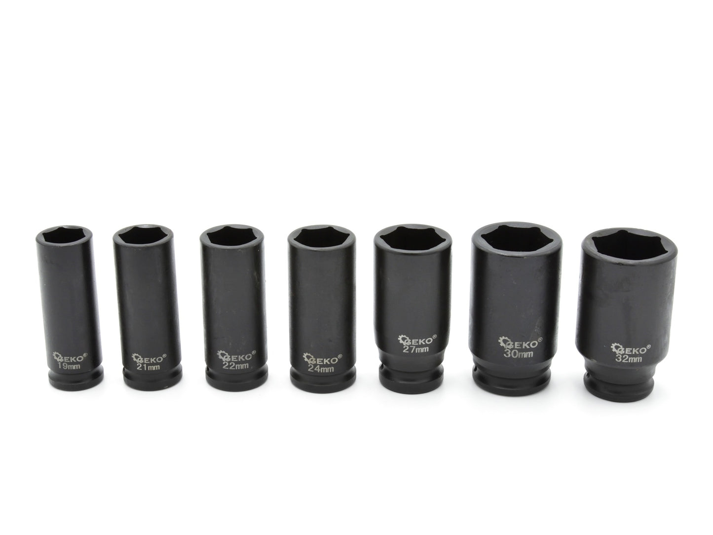 Set chei de impact 1/2" 10-32mm 16 bucati, GEKO G10513