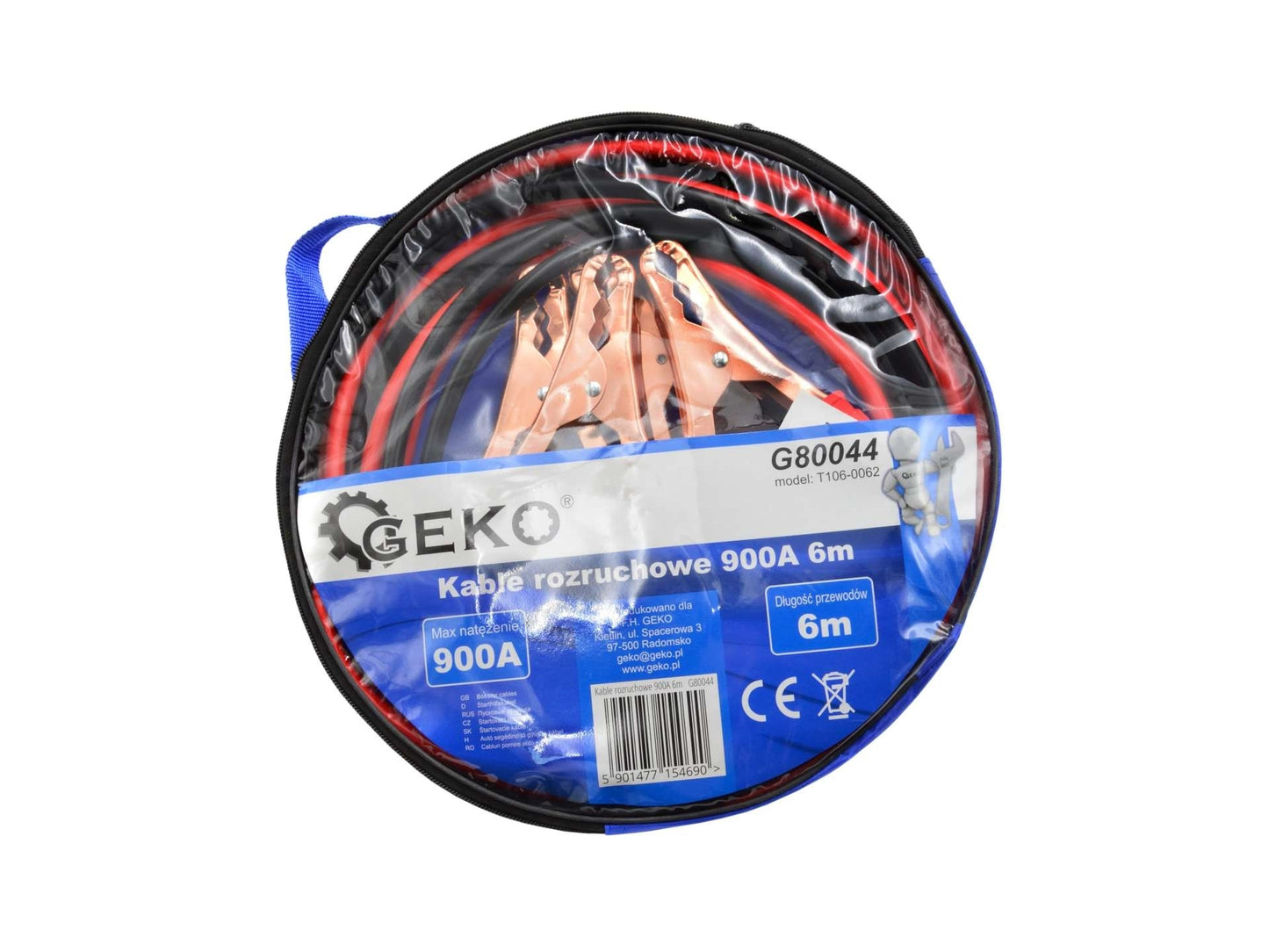 Cabluri de pornire 900A 6m, GEKO G80044