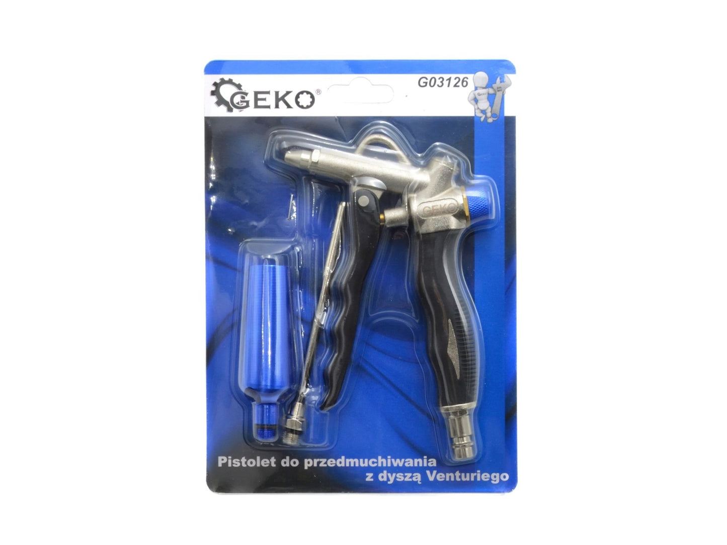 Pistol pneumatic cu regulator 1/4" 12bar, GEKO G03126