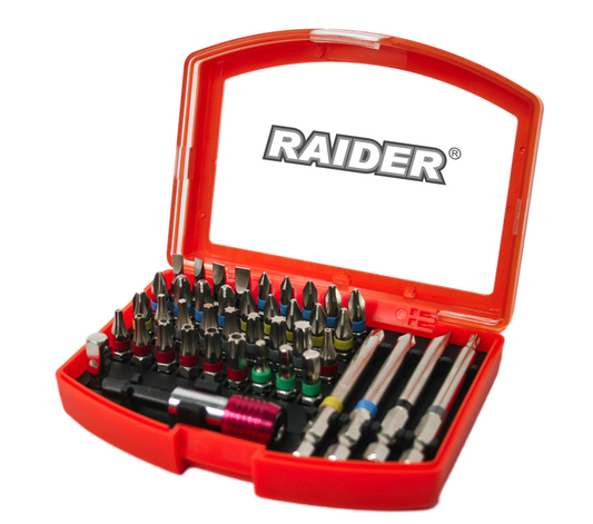 Set 42 biti si suport magnetic 1/4'', Raider 158902