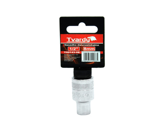 Tubulara cu 12 puncte 1/2" 8 mm, Tvardy T00143-08