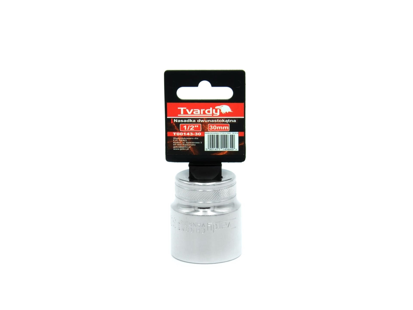 Tubulara cu 12 puncte 1/2" 30 mm, Tvardy T00143-30