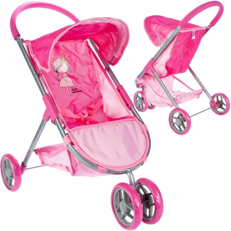 Carucior roz Little Princess, Malplay 102845