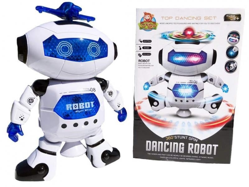 Robot dansator care se roteste 360 de grade, Malplay 107308