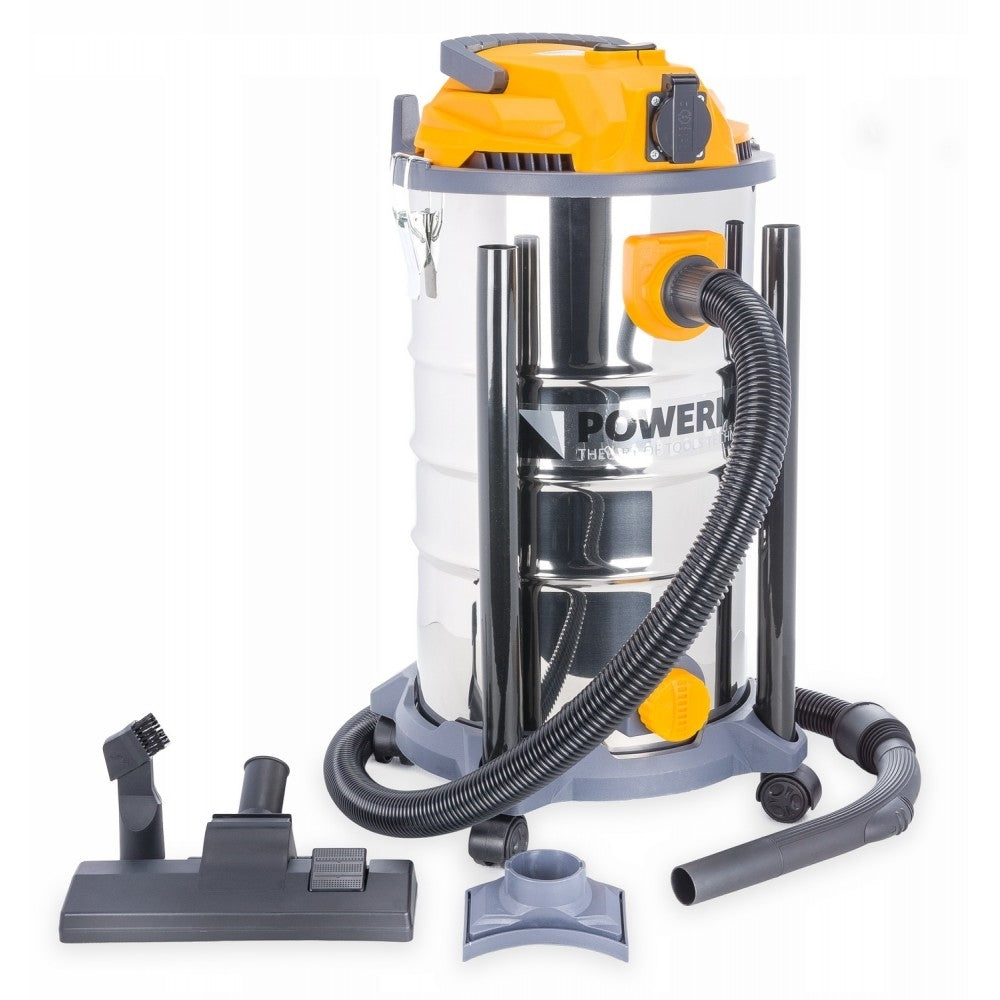 Aspirator industrial 1600W umed/uscat, Powermat PM-OD-30M