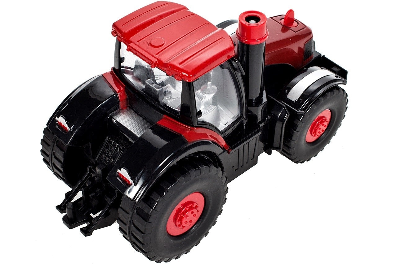 Tractor cu remorca care face bule, Malplay 106020