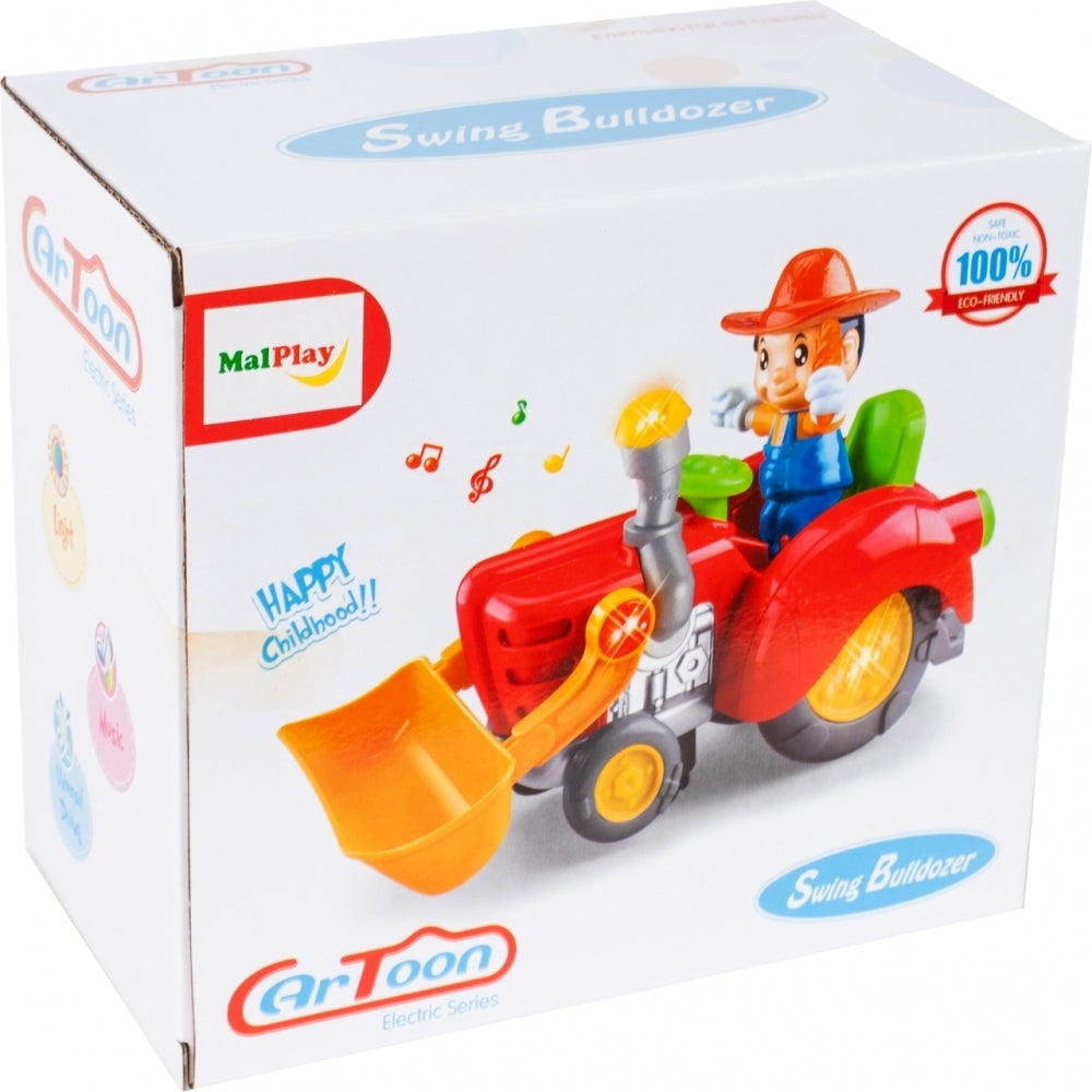 Tractor agricol cu sunet, Malplay 106558