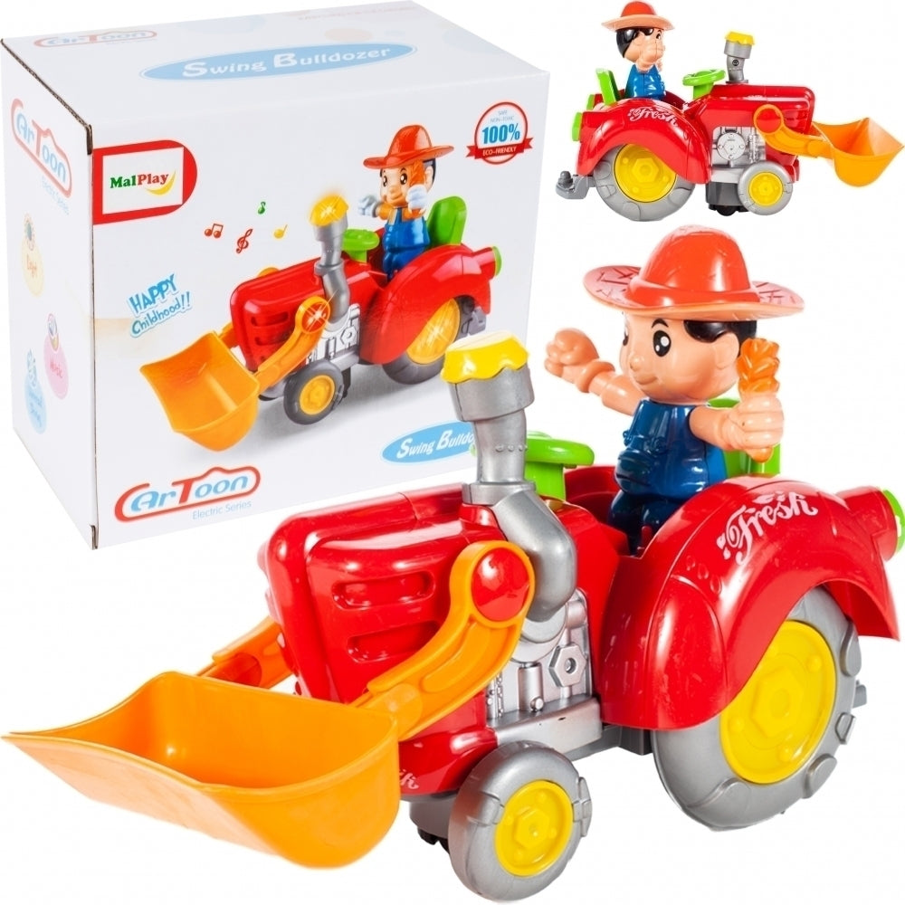 Tractor agricol cu sunet, Malplay 106558