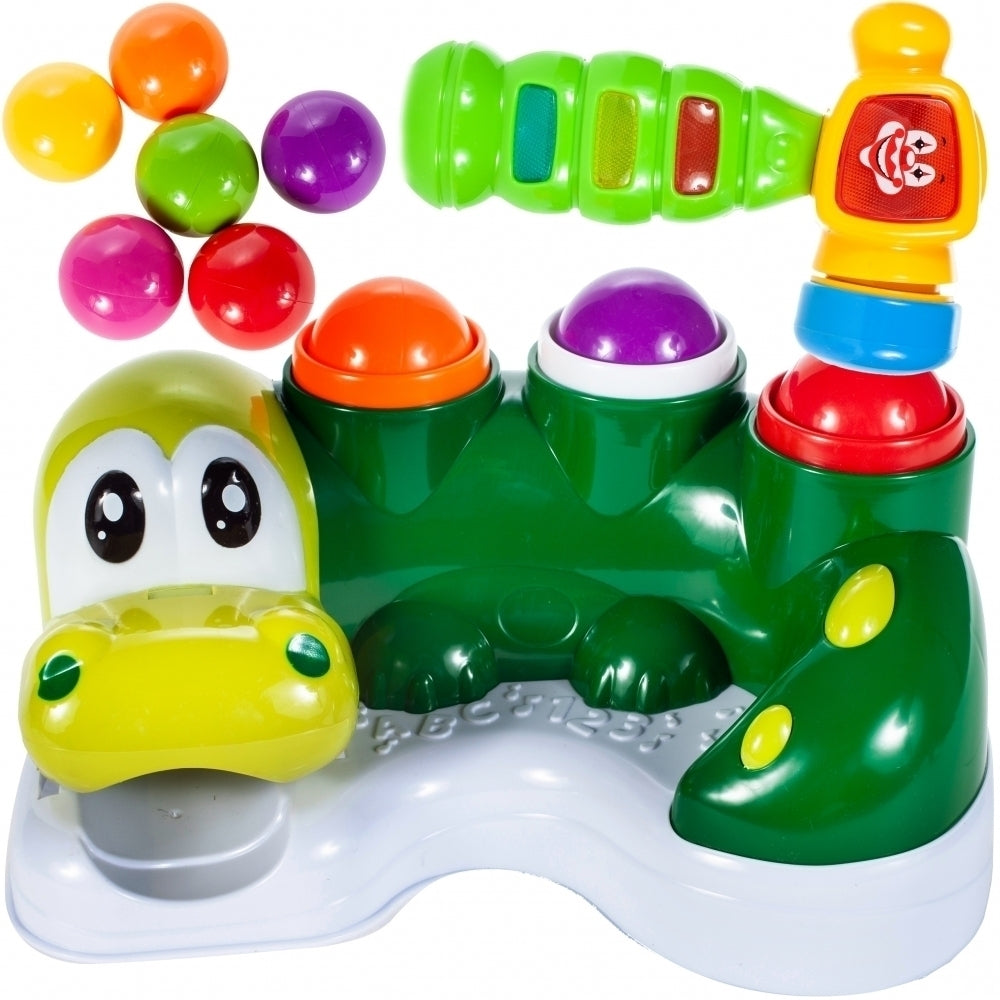 Dinozaur interactiv cu bile, Malplay 106884