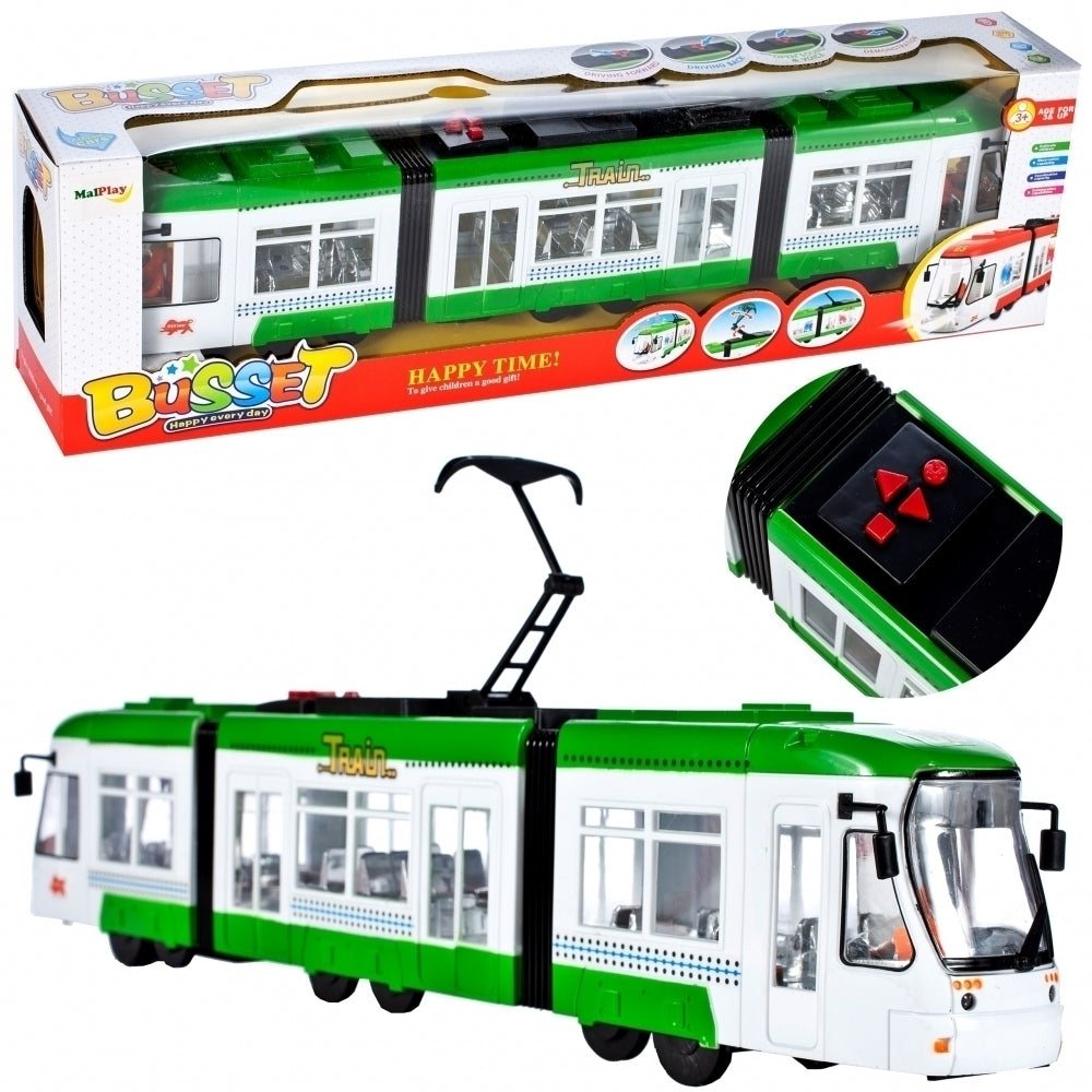 Tramvai verde cu lumini, Malplay 107691