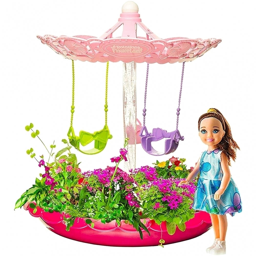 Carusel Magic Garden cu plante, Malplay 107701